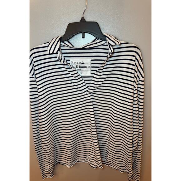 Frank & Eileen Patrick Popover Henley - White - Large - Picture 4 of 9